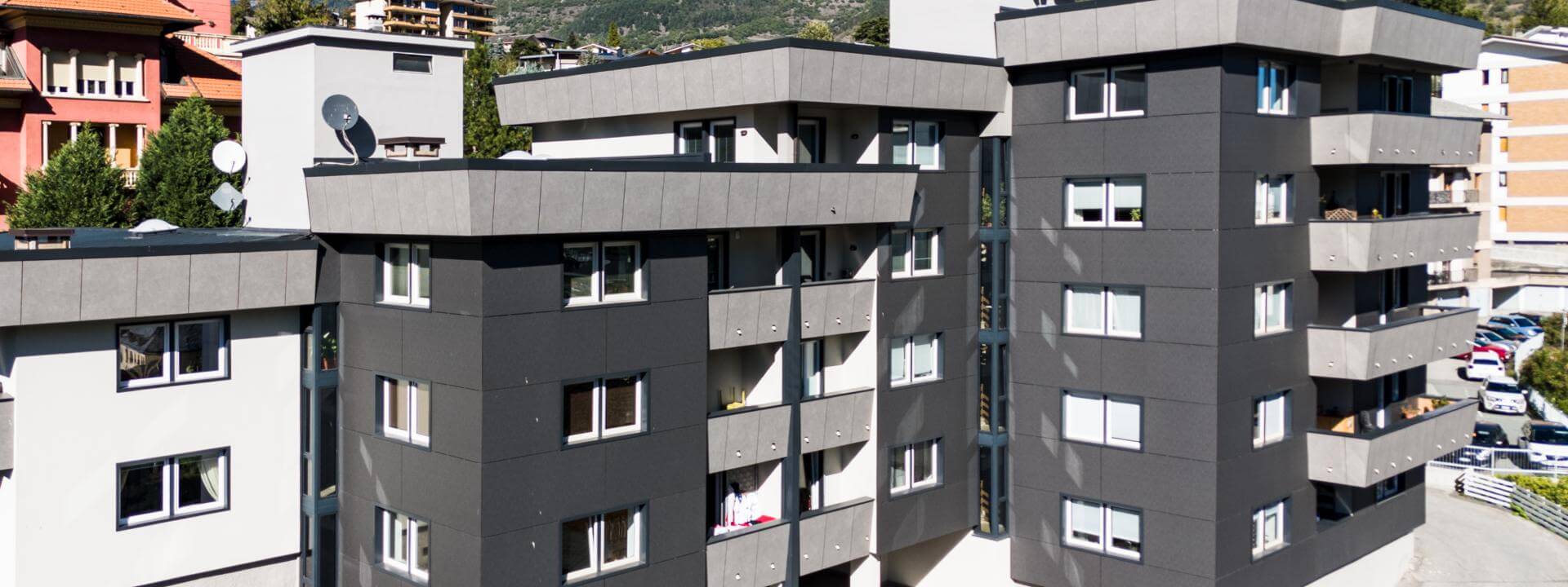 Condominio Selene: la facciata ventilata come strumento di riqualificazione energetica e architettonica