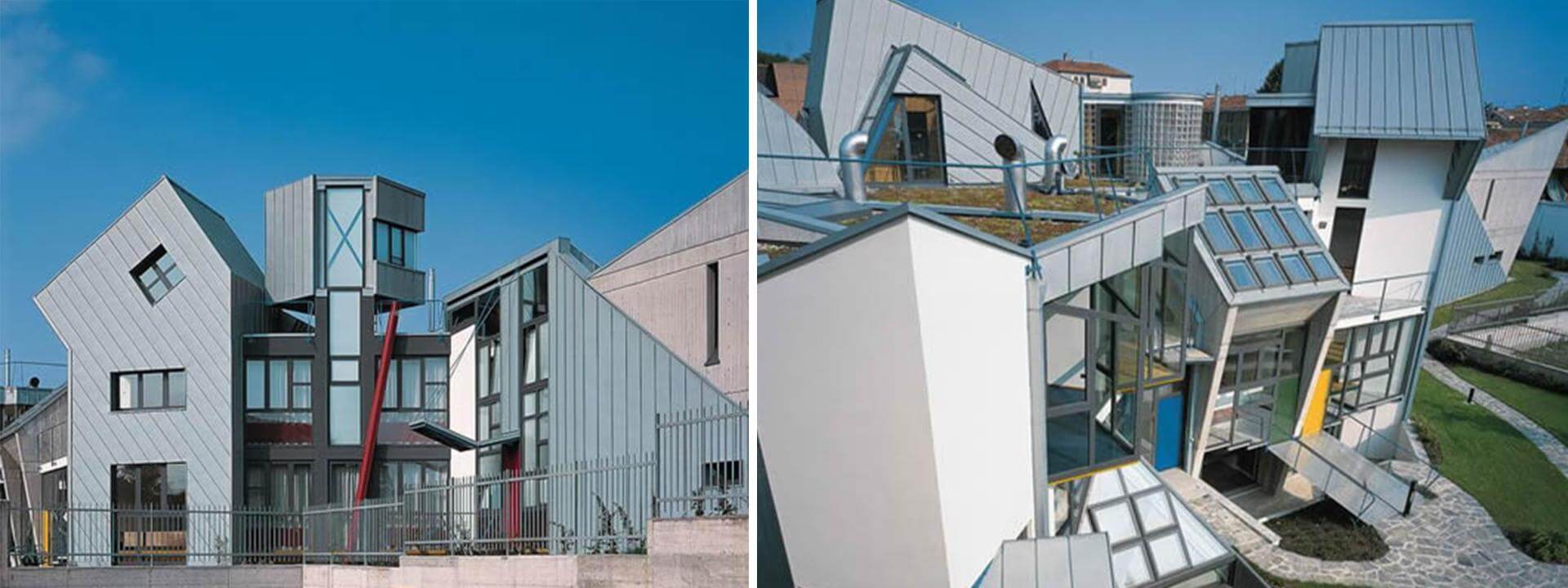 5 villette indipendenti in Rheinzink
